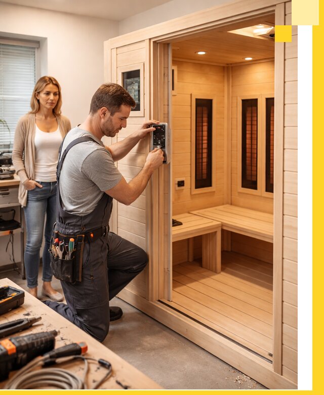 Инфракрасные сауны под ключ в Алексеевке продажа и установка