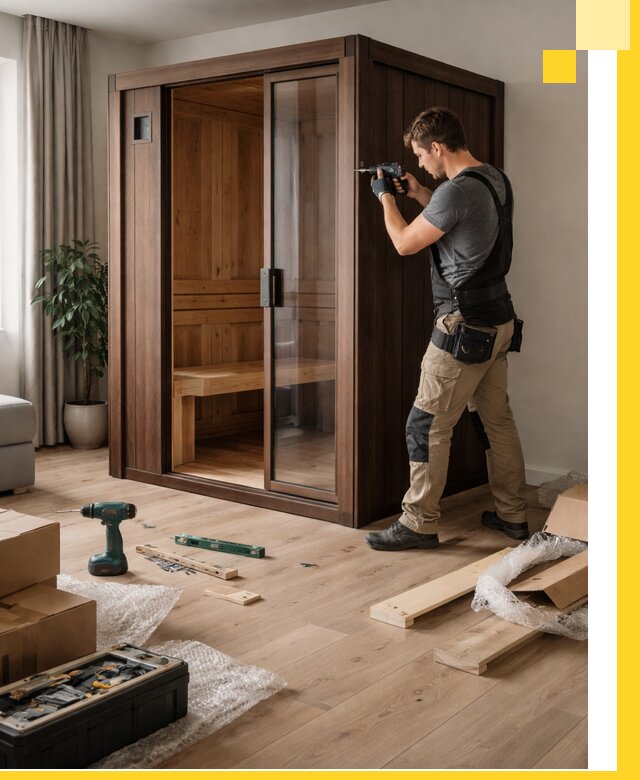 Установка и производство мини саун под ключ в Алексеевке