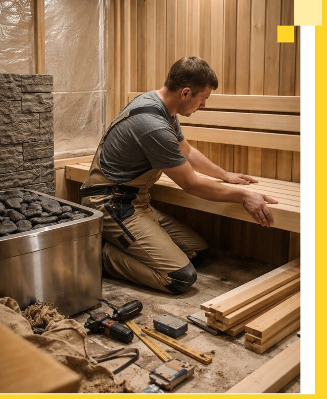 Сауны для дома под ключ с проектированием и монтажом в Алексеевке