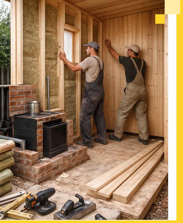 Строительство и установка дачных саун под ключ в Алексеевке