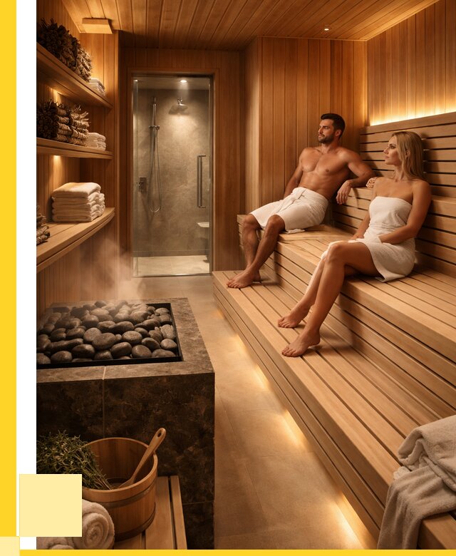 Интерьеры саун под ключ в Алексеевке от 182232 р. | ЭриданЛкв