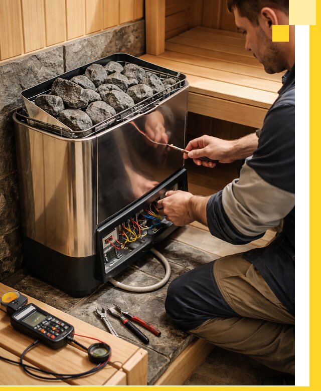 Продажа и установка электрокаменок для саун в Алексеевке