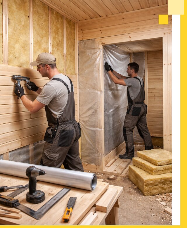 Бани под ключ в Алексеевке с проектом и полным монтажом