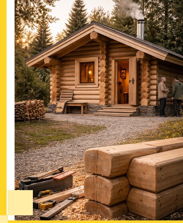 Строительство бань и комплексов в Алексеевке от 455580 р.| ЭриданЛкв