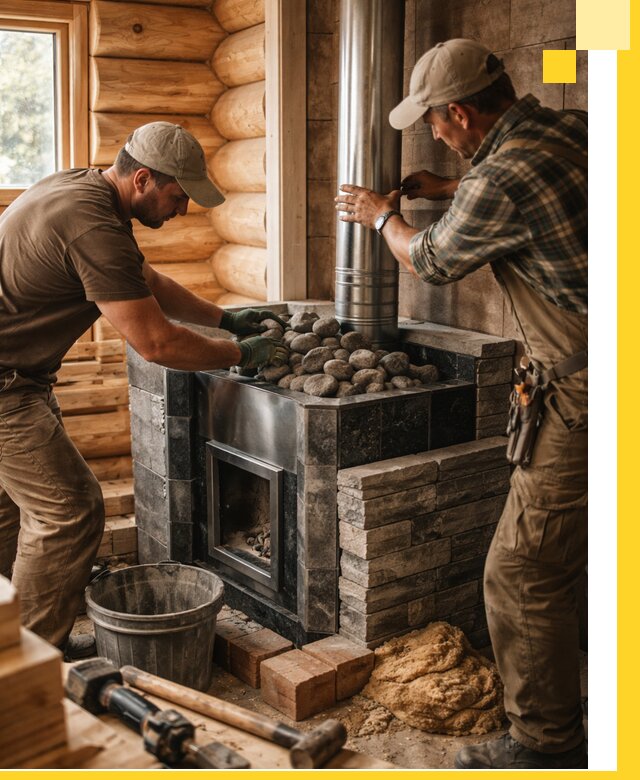 Строительство и отделка русских бань под ключ в Алексеевке