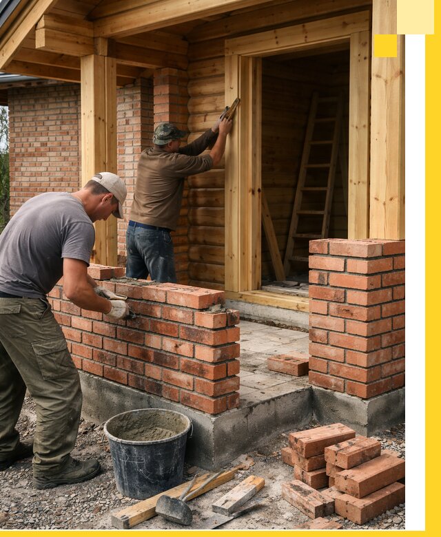 Строительство кирпичных бань под ключ в Алексеевке с гарантией качества