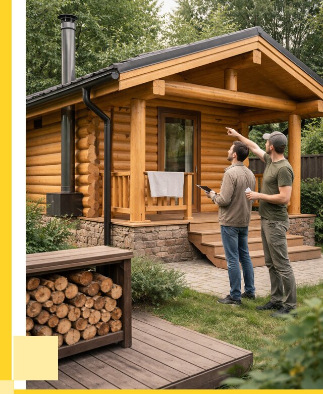 Бани для дачи под ключ в Алексеевке от 253100 р. | ЭриданЛкв