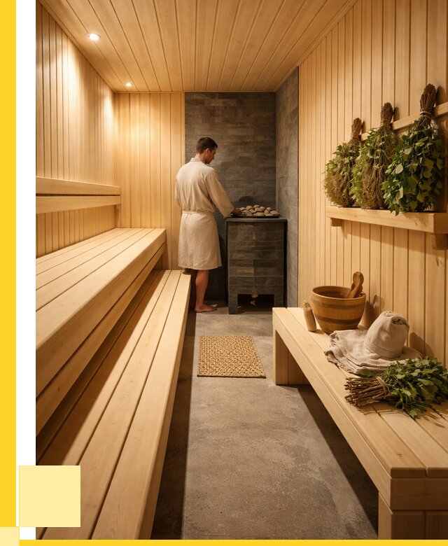 Отделка парной под ключ в Алексеевке от 354340 р. | ЭриданЛкв