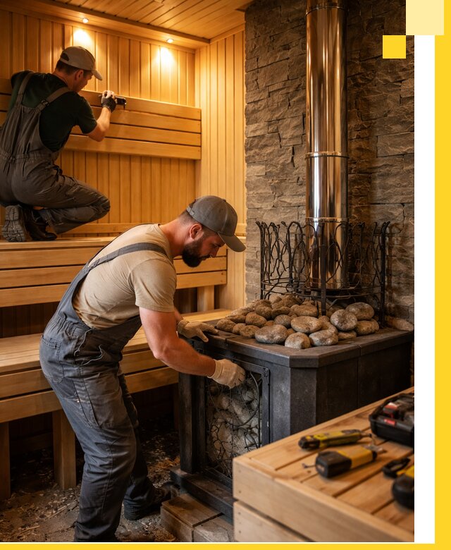 Комплексный дизайн бань, саун и зон отдыха в Алексеевке