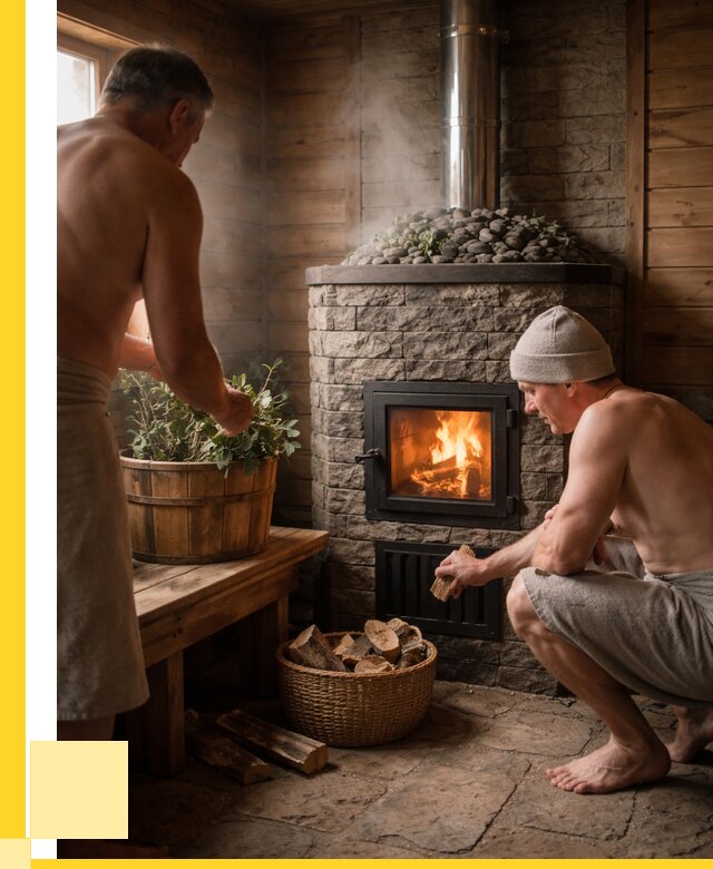 Банные печи под ключ в Алексеевке от 45558 р. | ЭриданЛкв кирпичная