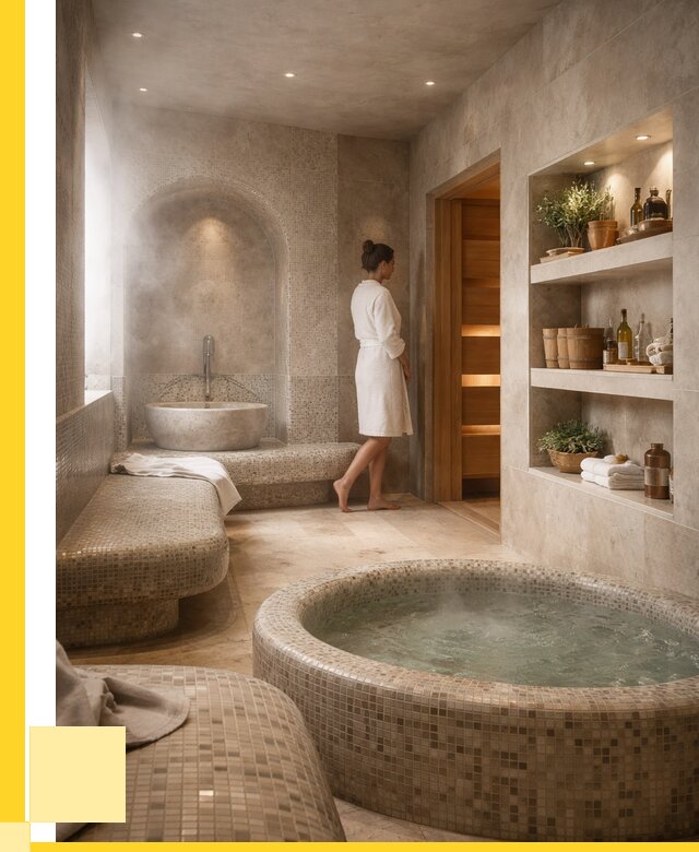 Строительство бани с хамамом в Алексеевке от 759300 р. | ЭриданЛкв