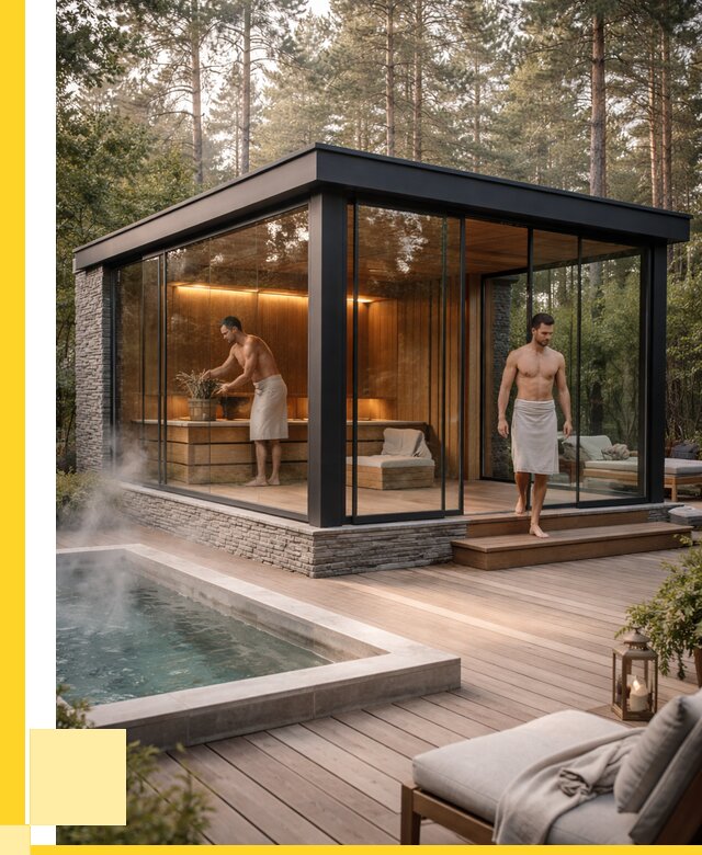 Стеклянные бани и двери в Алексеевке от 455580 р. | ЭриданЛкв