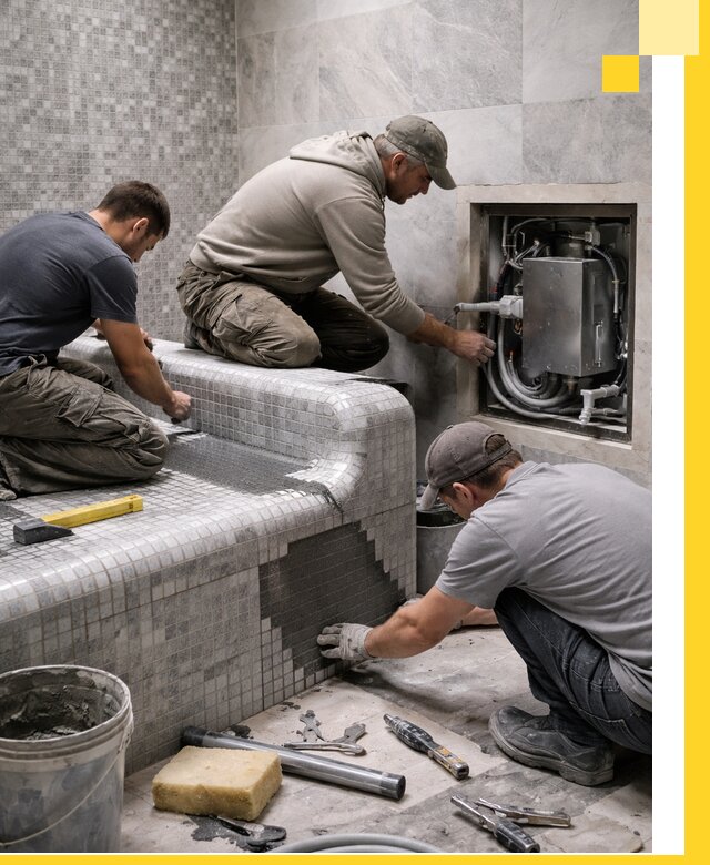 Проекты хамамов под ключ в Алексеевке и дизайн и строительство