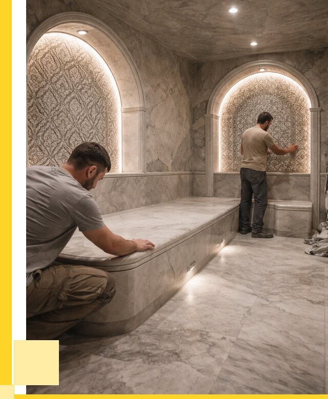 Турецкие бани под ключ в Алексеевке от 253100 р. | ЭриданЛкв