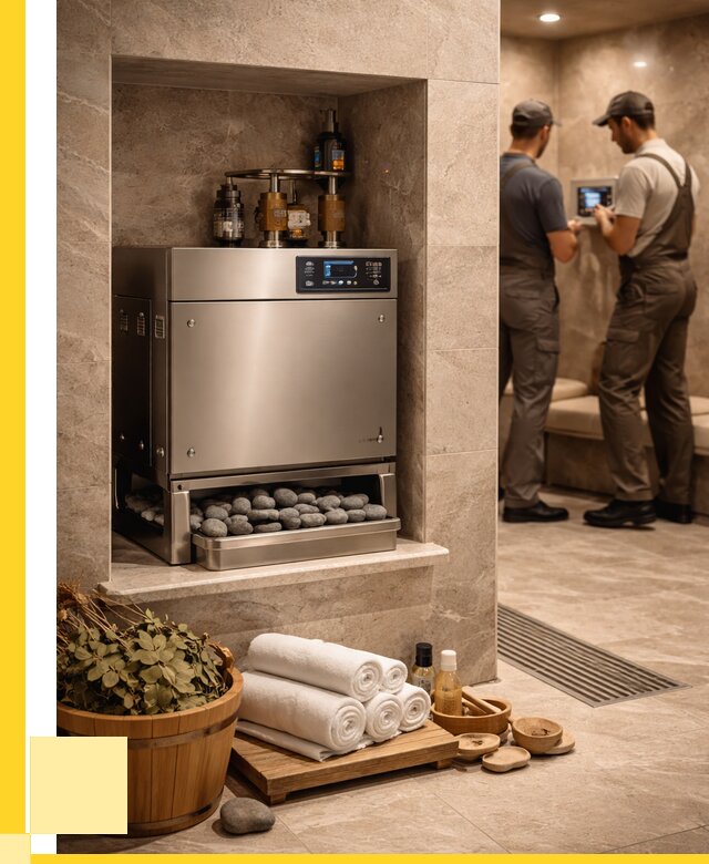 Парогенераторы для хамама в Алексеевке от 75930 р. | ЭриданЛкв