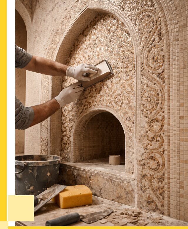 Мозаика для хамама в Алексеевке под ключ от 5062 р. | ЭриданЛкв